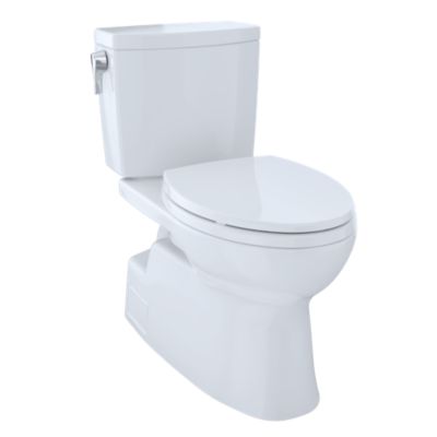 TOTO CST474CUFG VESPIN II 1G TWO-PIECE TOILET, ELONGATED BOWL - 1.0GPF WITH SANAGLOSS