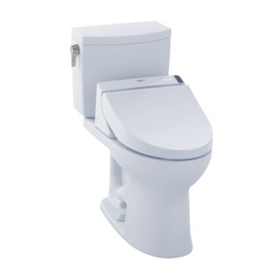 TOTO MW4542044CUFG#01 DRAKE II 1G CONNECT+ C200 TWO-PIECE TOILET, 1.0 GPF WITH SANAGLOSS