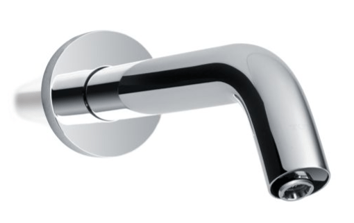 TOTO TEL135#CP HELIX WALL-MOUNT ECOPOWER FAUCET - 0.5 GPM IN CHROME