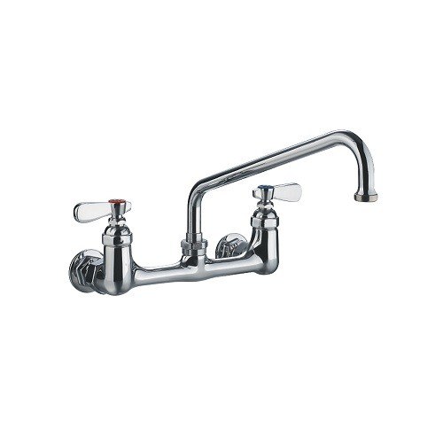 WHITEHAUS WHFS9814-08-C HEAVY DUTY 8 INCH WALL MOUNT UTILITY FAUCET