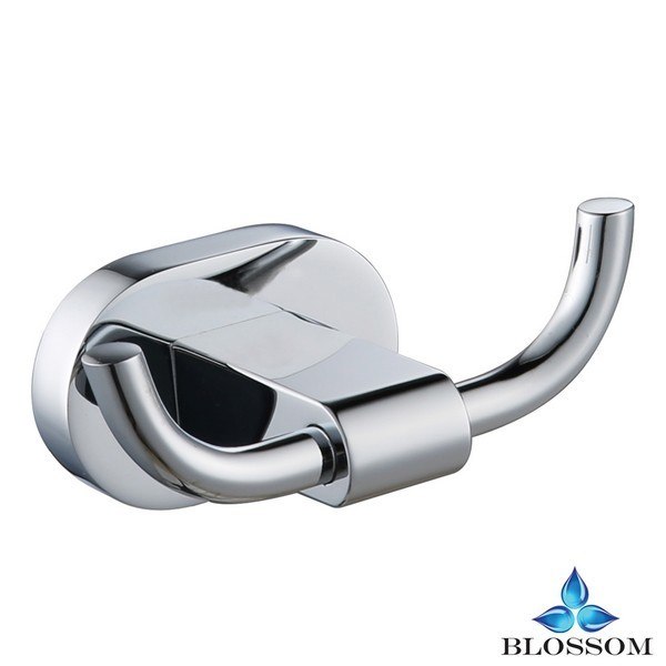 BLOSSOM BA02 301 01 WALL MOUNTED ROBE HOOK IN CHROME