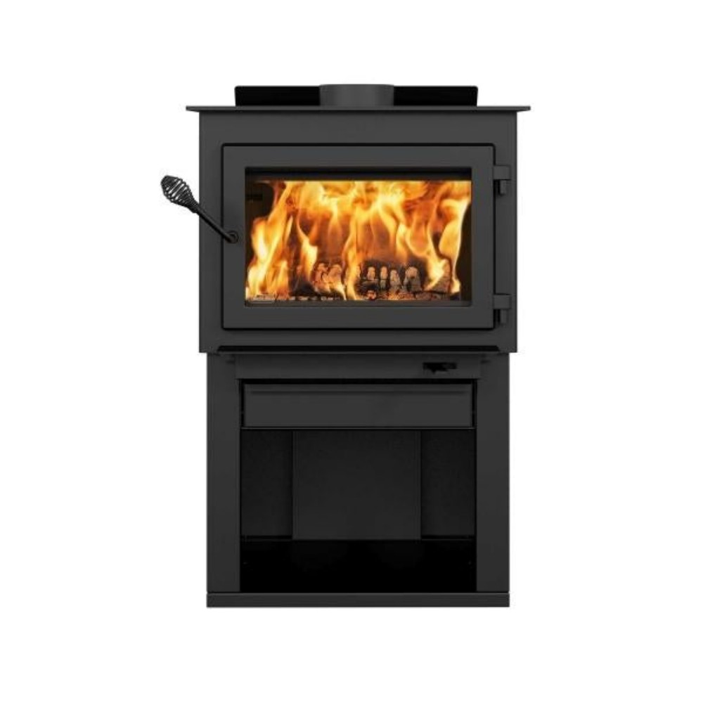 DROLET DB03220 DECO ALTO 25 5/8 INCH FREE STANDING WOOD STOVE