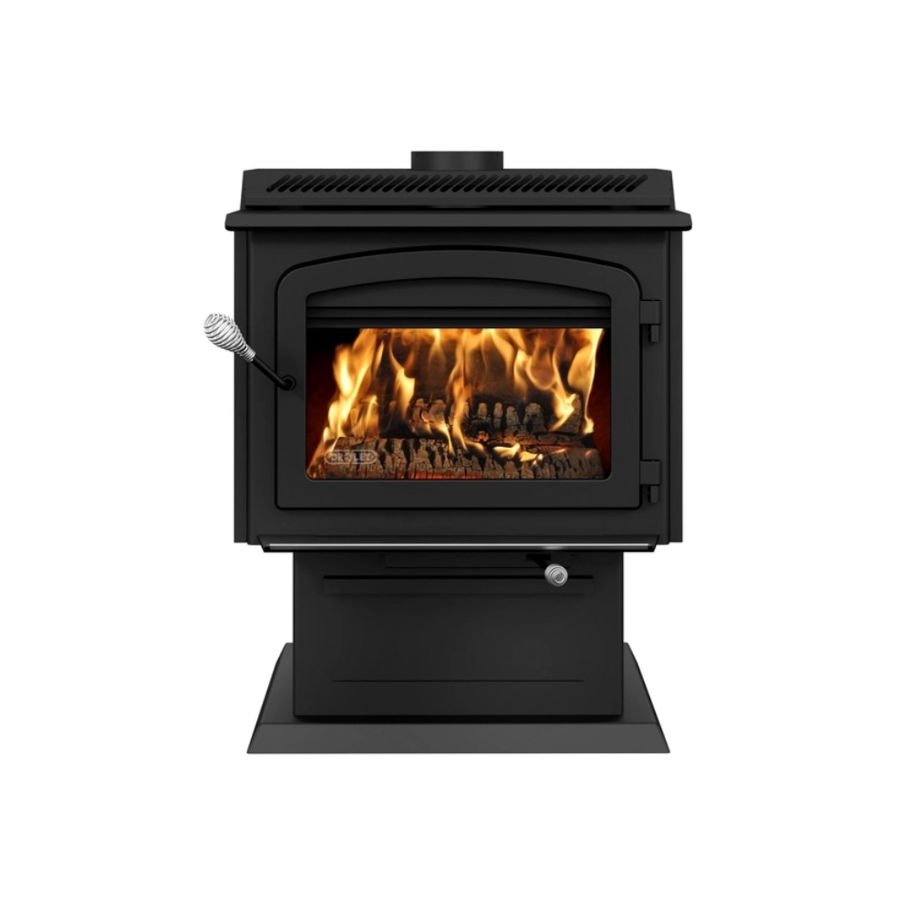 DROLET DB07300 HT-3000 28 1/8 INCH FREE STANDING WOOD STOVE