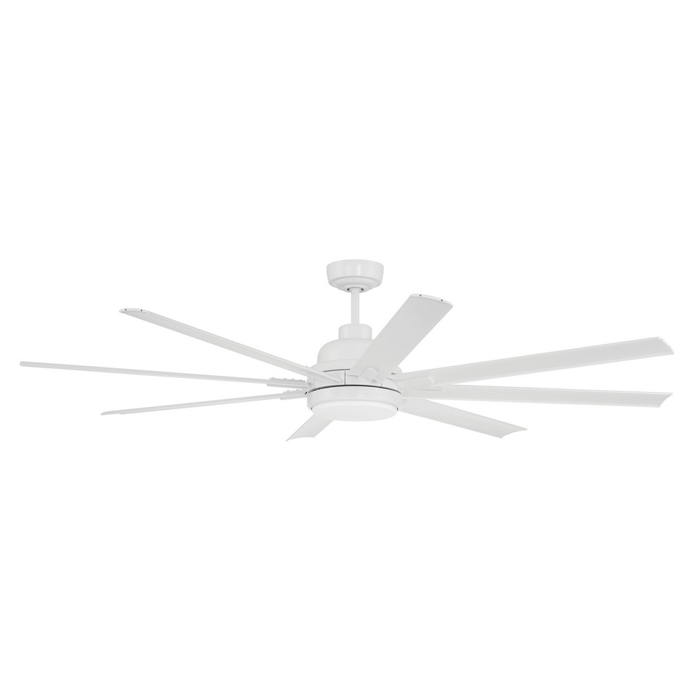 CRAFTMADE RSH658 RUSH 65 INCH 1 LED LIGHT CEILING FAN WITH BLADES