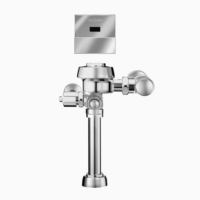 SLOAN 3450055 ROYAL 111-1.28 ESS TMO 1.28 GPF SINGLE FLUSH TOP SPUD EXPOSED SENSOR WATER CLOSET FLUSHOMETER WITH TRUE MECHANICAL OVERRIDE - POLISHED CHROME