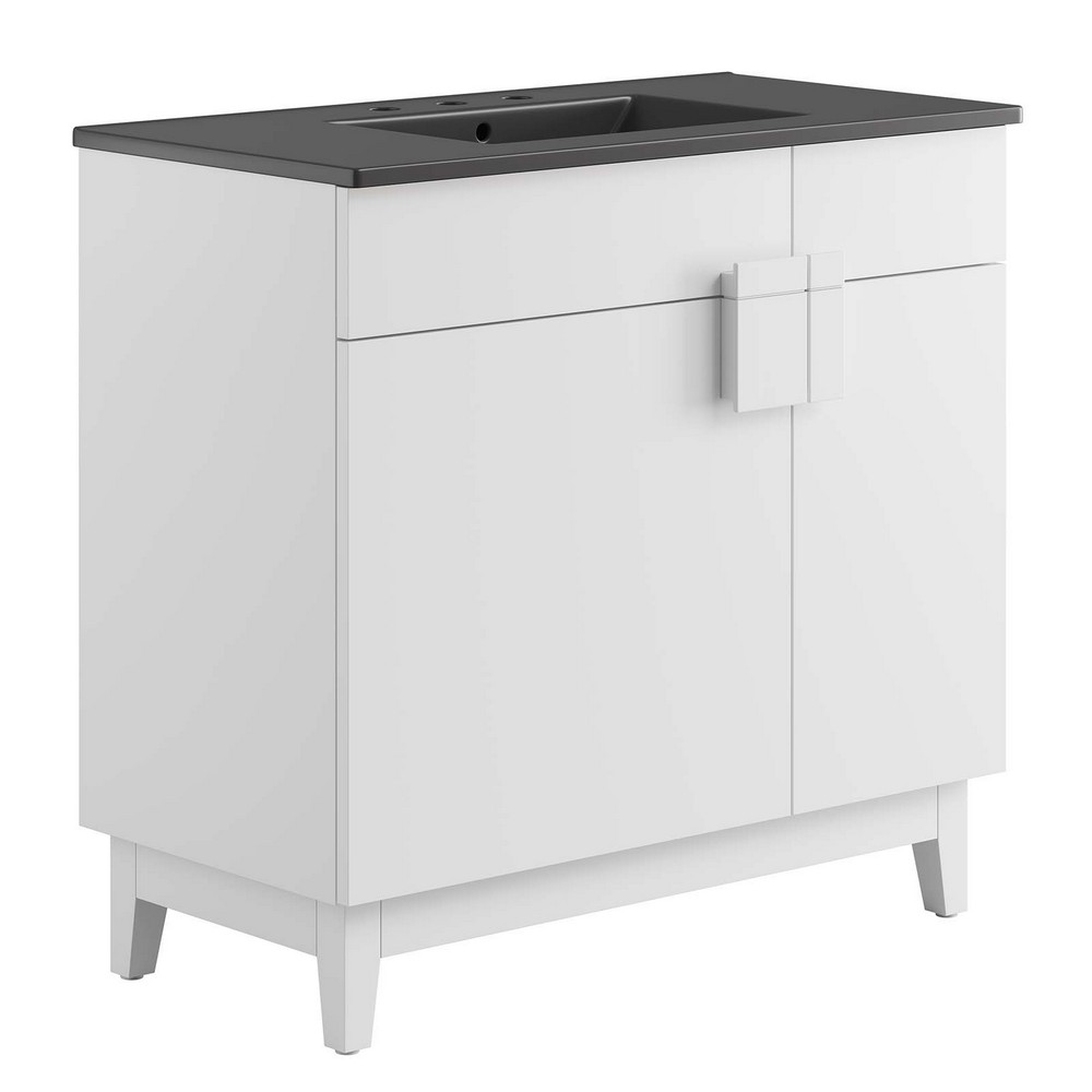MODWAY EEI-6485 MILES 36 INCH FREE-STANDING BATHROOM VANITY CABINET ONLY