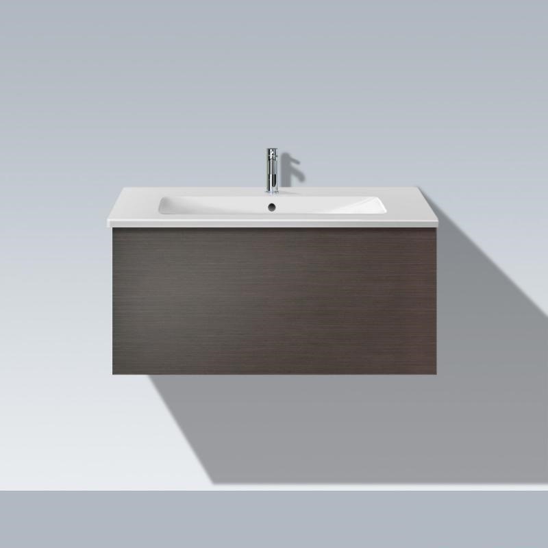 DURAVIT LC6140 L-CUBE 24-3/8 X 19 INCH VANITY UNIT WALL-MOUNTED, WITH ONE PULL-OUT COMPARTMENT
