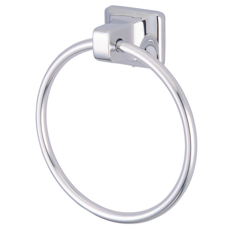 KINGSTON BRASS BA014C AMERICAN 6.89 INCH TOWEL RING IN POLISHED CHROME