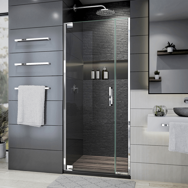 DREAMLINE SHDR-443060 ELEGANCE PLUS 30-30 3/4 W X 72 H INCH FRAMELESS PIVOT SHOWER DOOR