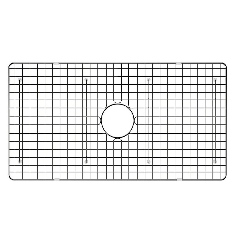 RUVATI RVA623009 30 INCH BOTTOM RINSE GRID FOR RVL2300WH FIRECLAY KITCHEN SINK - STAINLESS STEEL