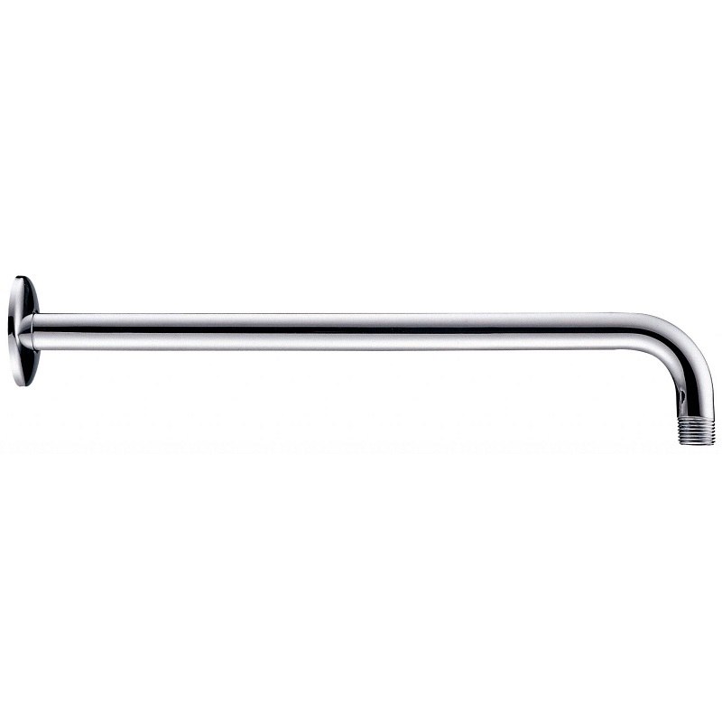 DANZE D481027 15 INCH RIGHT ANGLE SHOWER ARM WITH FLANGE