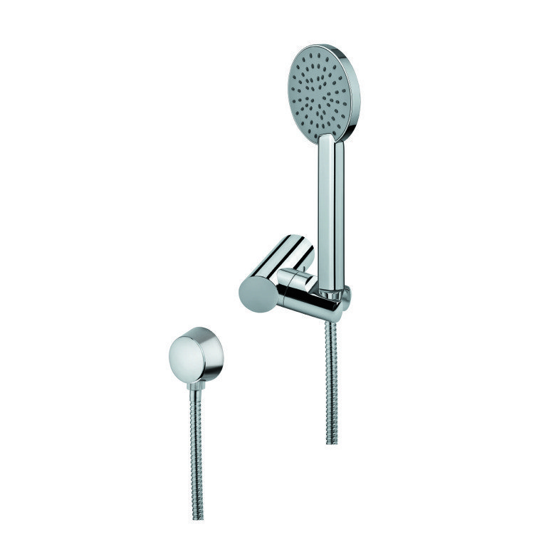 GEDY SUP1084 SUPERINOX HAND SHOWER, SHOWER HOLDER, AND WATER CONNECTION IN CHROME