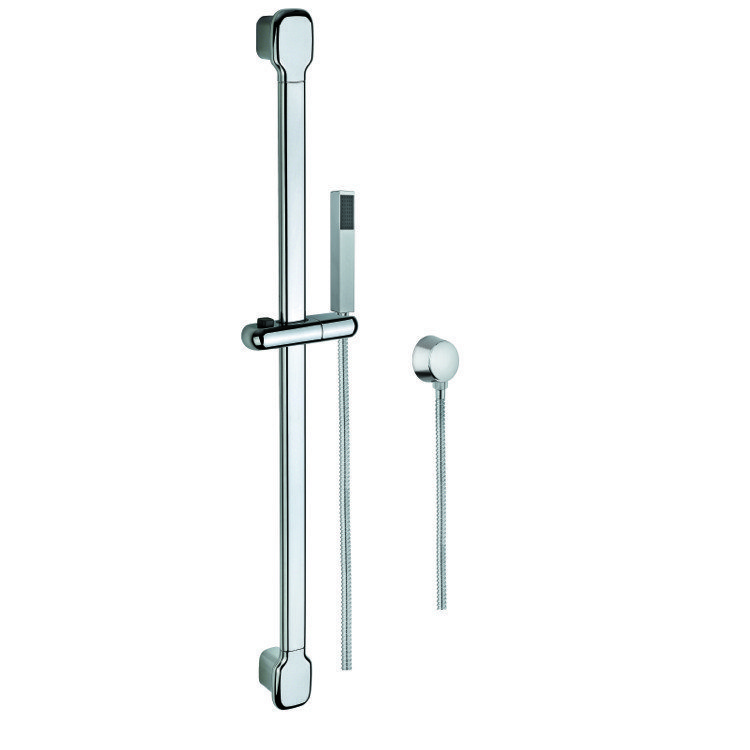 GEDY SUP1089 SUPERINOX HAND SHOWER, SLIDING RAIL, AND CONNECTION IN CHROME