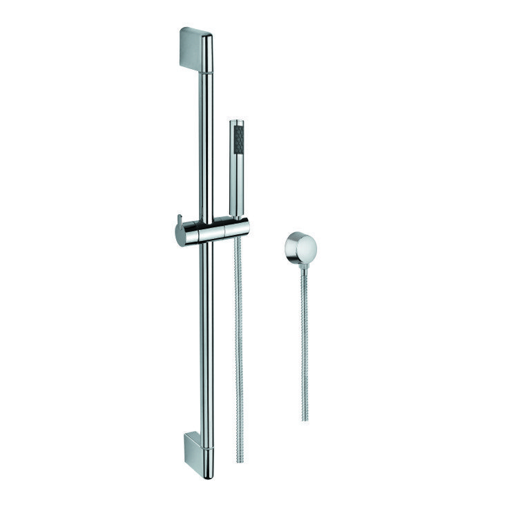 GEDY SUP1094 SUPERINOX HAND SHOWER, SLIDING RAIL AND WATER CONNECTION IN CHROME