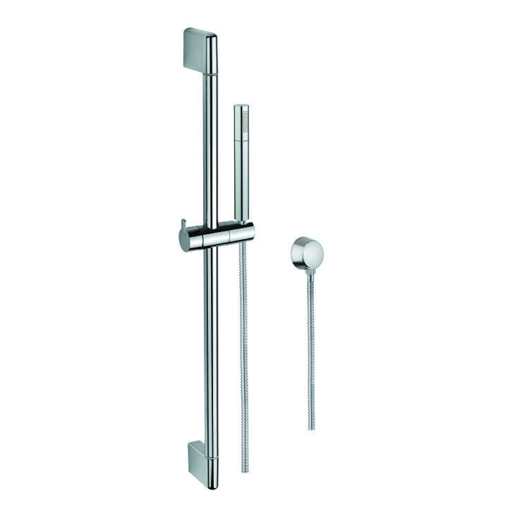 GEDY SUP1095 SUPERINOX HAND SHOWER, SLIDING RAIL AND WATER CONNECTION IN CHROME