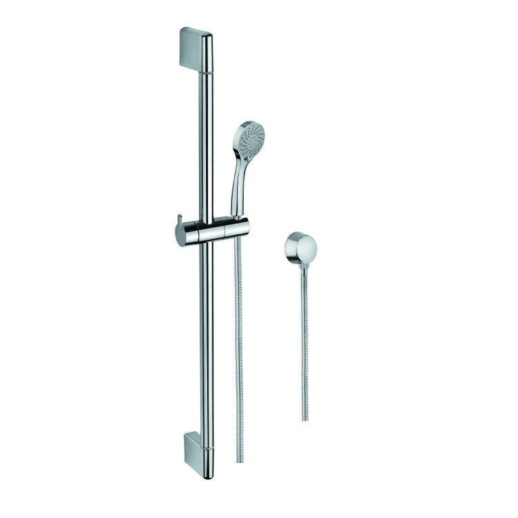 GEDY SUP1101 SUPERINOX SLIDING RAIL, HAND SHOWER, AND WATER CONNECTION IN CHROME