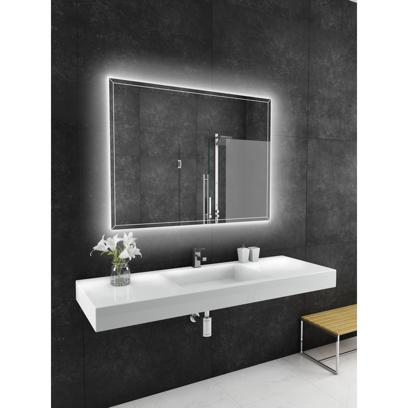 PARIS MIRRORS ATHEX4836 DIMMABLE 48 X 36 INCH ATHENA DUAL LIGHTED MIRROR
