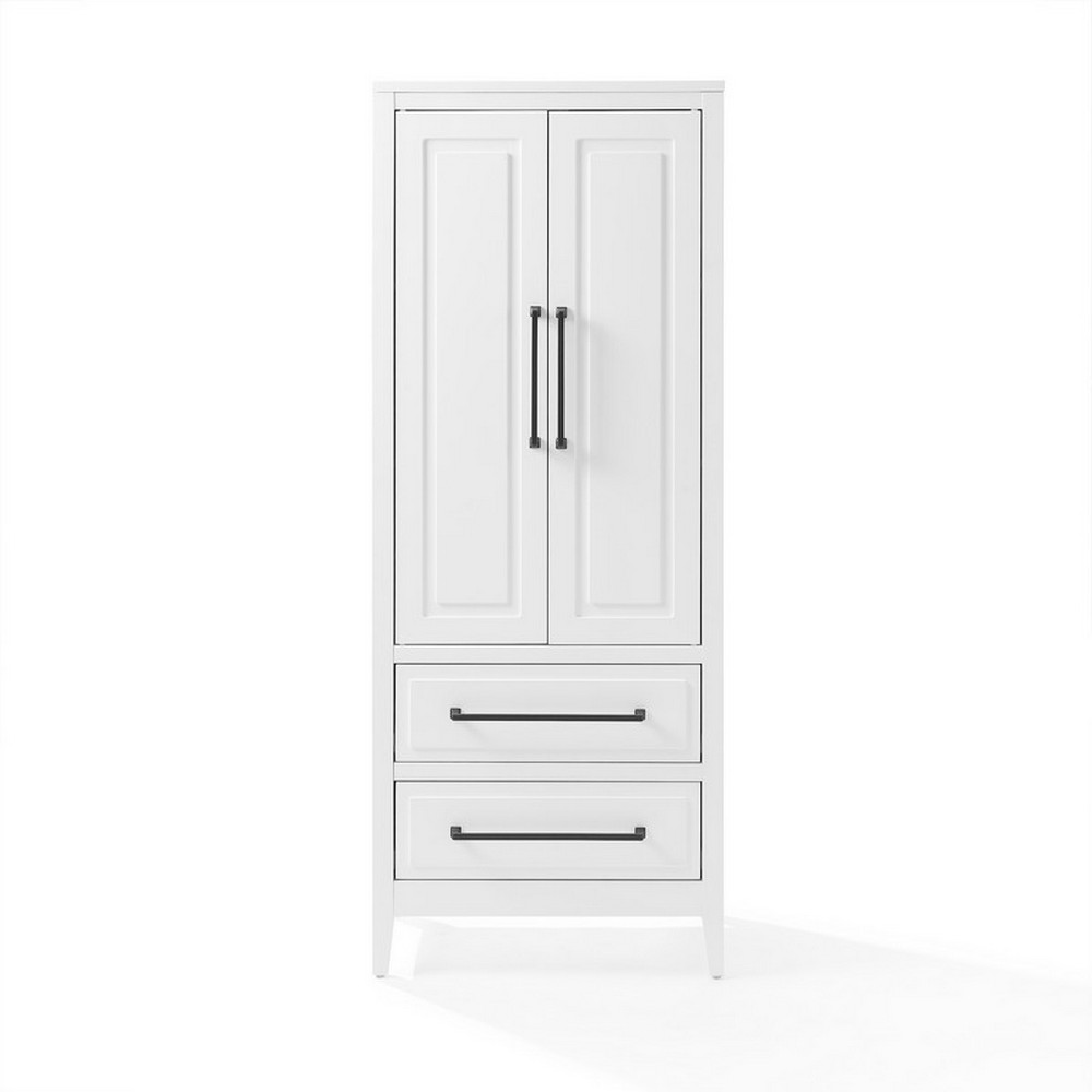 CROSLEY CF3136-WH GENEVIEVE 24 INCH STORAGE PANTRY IN WHITE