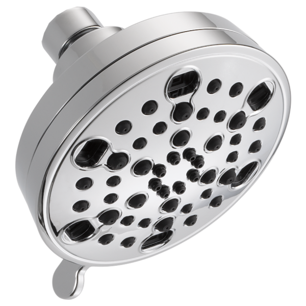 DELTA 52638-18-PK UNIVERSAL SHOWERING 4 1/4 INCH WALL MOUNT 1.75 GPM MULTI-FUNCTION SHOWER HEAD WITH H2OKINETIC TECHNOLOGY