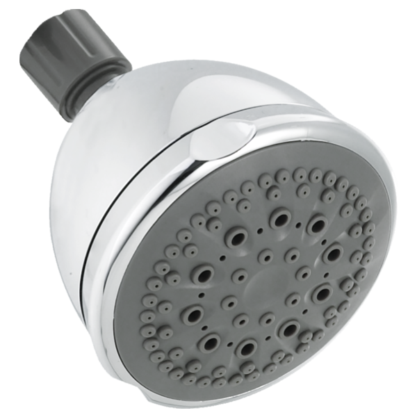DELTA 75564C UNIVERSAL SHOWERING 3 3/4 INCH WALL MOUNT 1.75 GPM MULTI-FUNCTION SHOWER HEAD WITH TOUCH CLEAN TECHNOLOGY