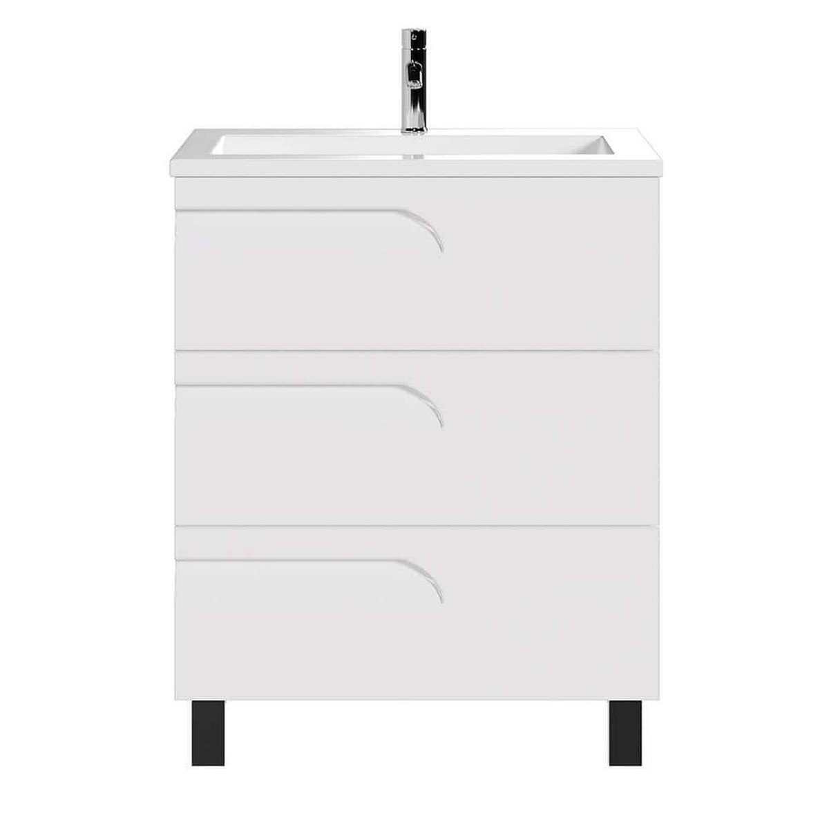 EVIVA EVVN23-28 JOY 28 INCH WALL MOUNTED BATHROOM VANITY MADE IN EUROPE