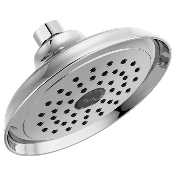 DELTA RP72856 SILVERTON 5 3/4 INCH WALL MOUNT 1.75 GPM SINGLE-FUNCTION SHOWER HEAD WITH TOUCH CLEAN TECHNOLOGY