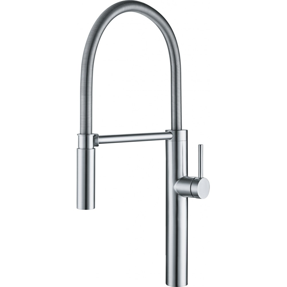 FRANKE PES-SPX-304 PESCARA 21 5/8 INCH DECK-MOUNTED LEVER HANDLE SINGLE HOLE SEMI-PRO KITCHEN FAUCET