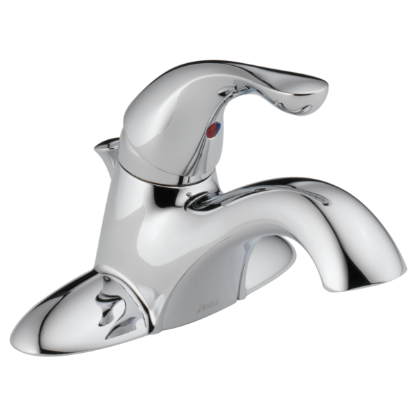 DELTA 520-TP-DST CLASSIC 4 7/8 INCH SINGLE HOLE TRACT-PACK CENTERSET BATHROOM FAUCET - CHROME