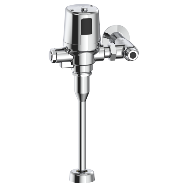 DELTA 81T231BTA-05 COMMERCIAL 3/4 INCH TOP SPUD MOTION ACTIVATED URINAL FLUSH VALVE WITH FACTORY SET, 0.125 GPF - CHROME