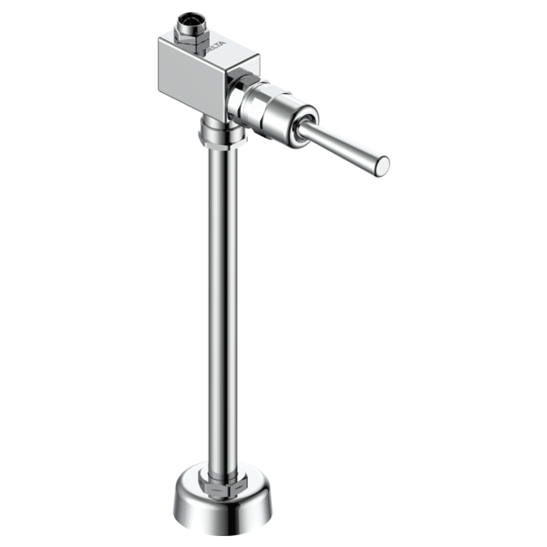 DELTA 86T503 COMMERCIAL 4.0 GPM MANUAL LEVER HANDLE TOP INLET SUPPLY METERING URINAL VALVE, 0.5 GPF - CHROME