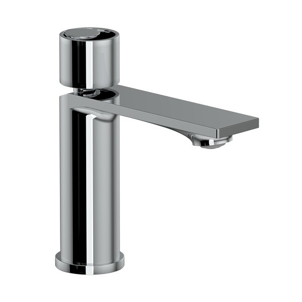 ROHL EC01D1IW ECLISSI 6 3/4 INCH SINGLE HOLE DECK MOUNT BATHROOM FAUCET WITH CIRCULAR HANDLE