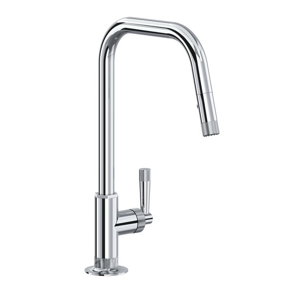 ROHL MB7956LM GRACELINE 15 INCH SINGLE HOLE PULL-DOWN KITCHEN FAUCET WITH U-SPOUT
