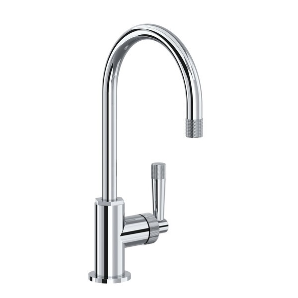 ROHL MB7960LM GRACELINE 12 1/8 INCH SINGLE HOLE BAR AND FOOD PREP KITCHEN FAUCET WITH C-SPOUT