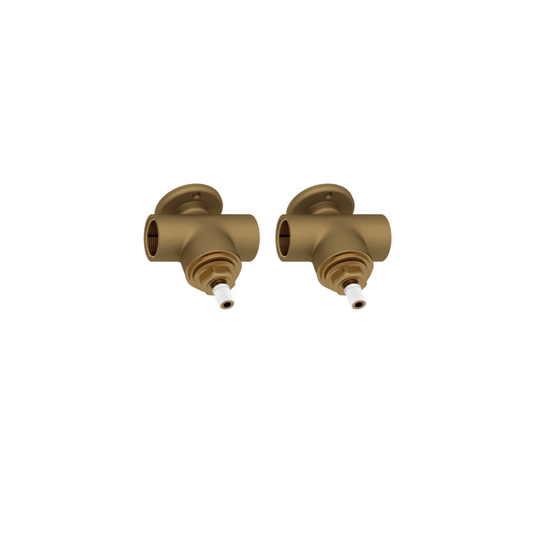 ROHL U.3231R PERRIN & ROWE 3/4 ROUGH VALVE FOR WALL-MOUNT CROSS TUB FILLER