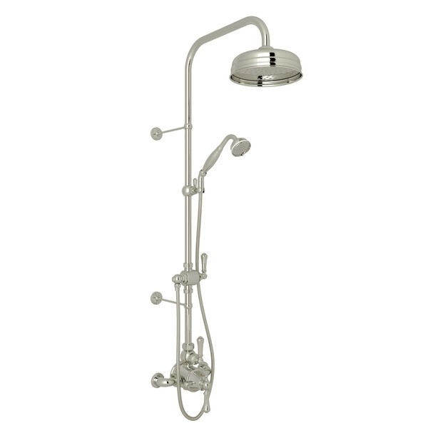 ROHL U.KIT61NLS GEORGIAN ERA THERMOSTATIC SHOWER PACKAGE WITH METAL LEVER HANDLE