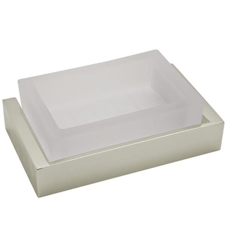 ROHL ZZ94236000 WAVE QUAD GLASS SOAP DISH ONLY - CLEAR
