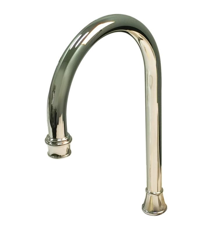 ROHL 9.20711 PERRIN AND ROWE SINGLE FLOW C-SPOUT ASSEMBLY WITH AERATOR FOR KITCHEN BAR FAUCETS