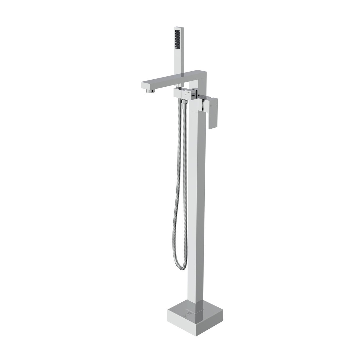 ELEGANT FURNITURE LIGHTING FAT-8002 HENRY 43 INCH FLOOR MOUNTED ROMAN TUB FAUCET WITH HAND SHOWER