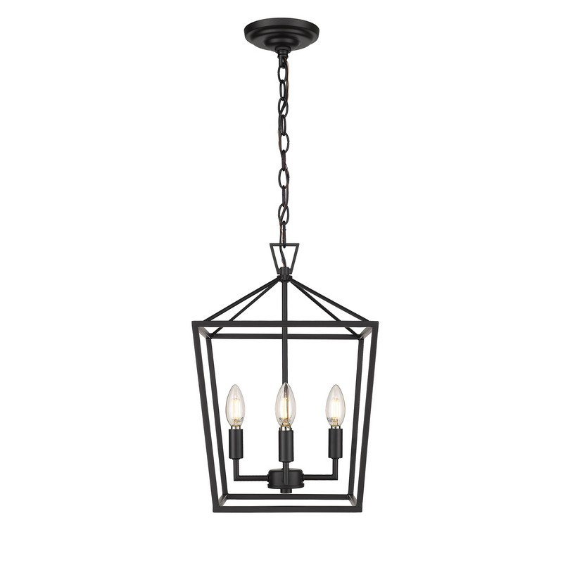 OVE DECORS 15LPE-MOOR12-PBLKY MOORE 4-LIGHT PENDANT IN BLACK