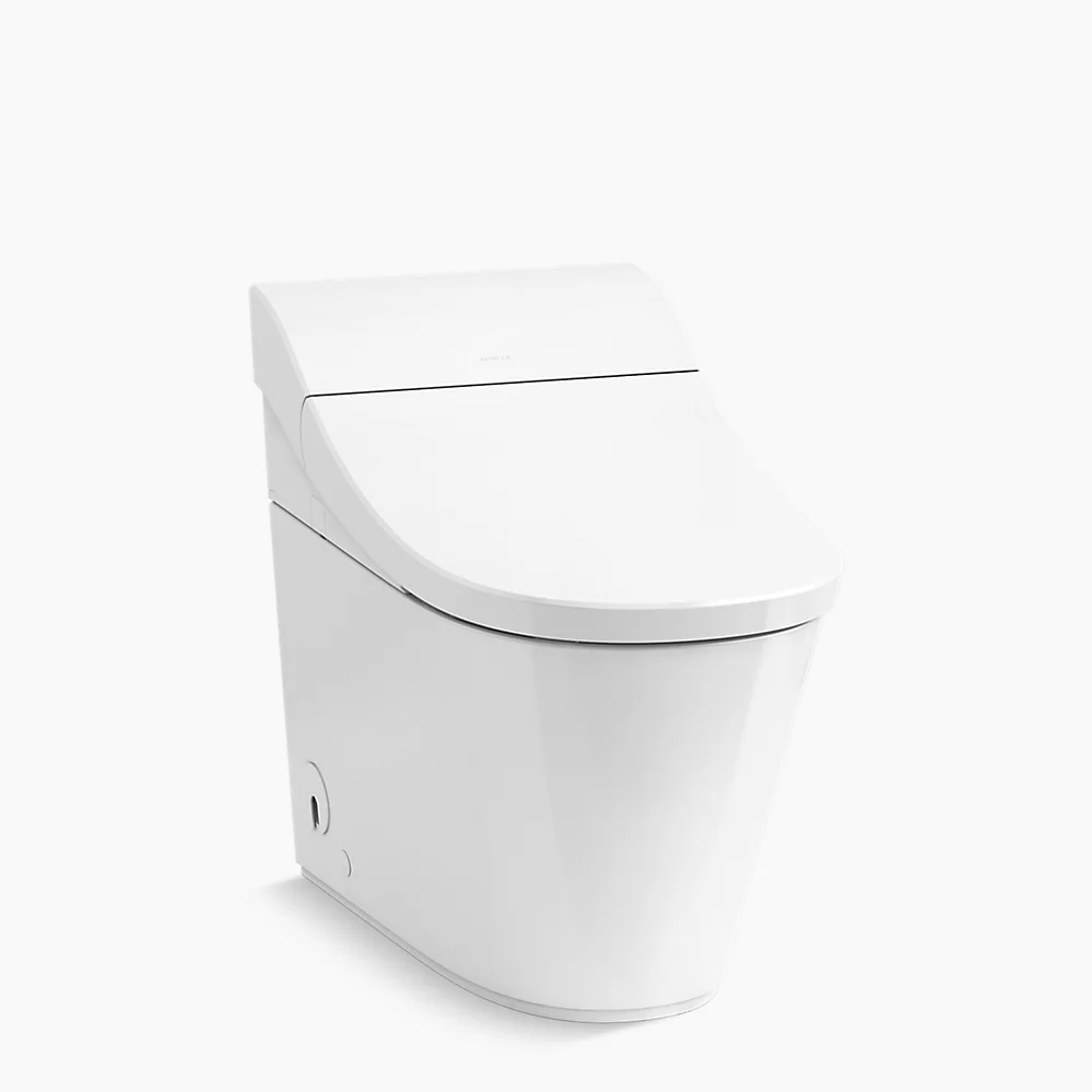 KOHLER K-29777-PA-0 INNATE 29-1/8 INCH ONE-PIECE DUAL-FLUSH ELONGATED SMART TOILET