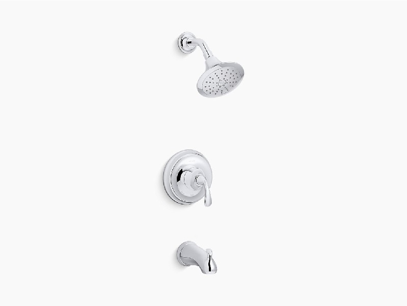 KOHLER K-TS10274-4G FORTE 1.75 GPM RITE-TEMP BATH AND SHOWER TRIM WITH NPT SPOUT AND SHOWER HEAD