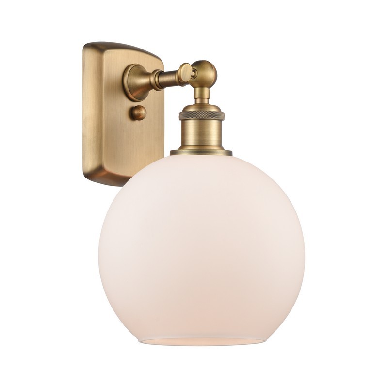 INNOVATIONS LIGHTING 516-1W-BB-G121-8 ATHENS BALLSTON 8 INCH 1 LIGHT WALL MOUNT WALL SCONCE