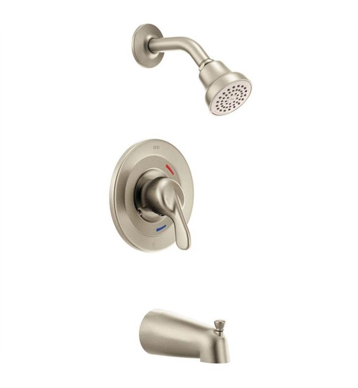 MOEN 40311CGR CORNERSTONE SHOWER SYSTEM FOR BALANCING CYCLING IN-WALL VALVE WITH WATER SAVING SHOWERHEAD