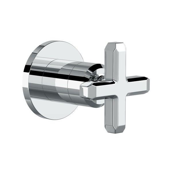 ROHL TAP18W1XM APOTHECARY TRIM FOR VOLUME CONTROL AND DIVERTER WITH CROSS HANDLE