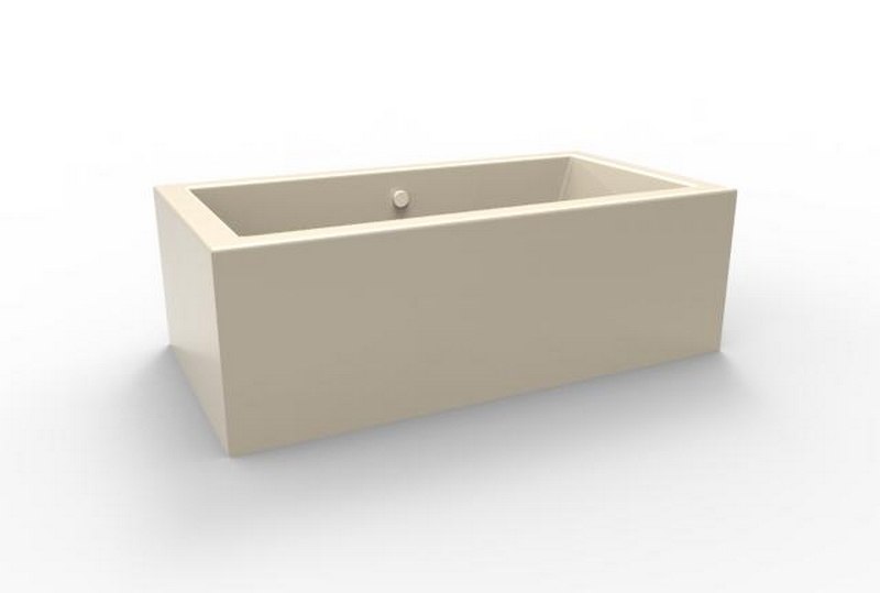 HYDRO SYSTEMS MCH6632ATO-BIS DESIGNER COLLECTION CHAGALL 66 X 32 INCH ACRYLIC FREESTANDING BATHTUB