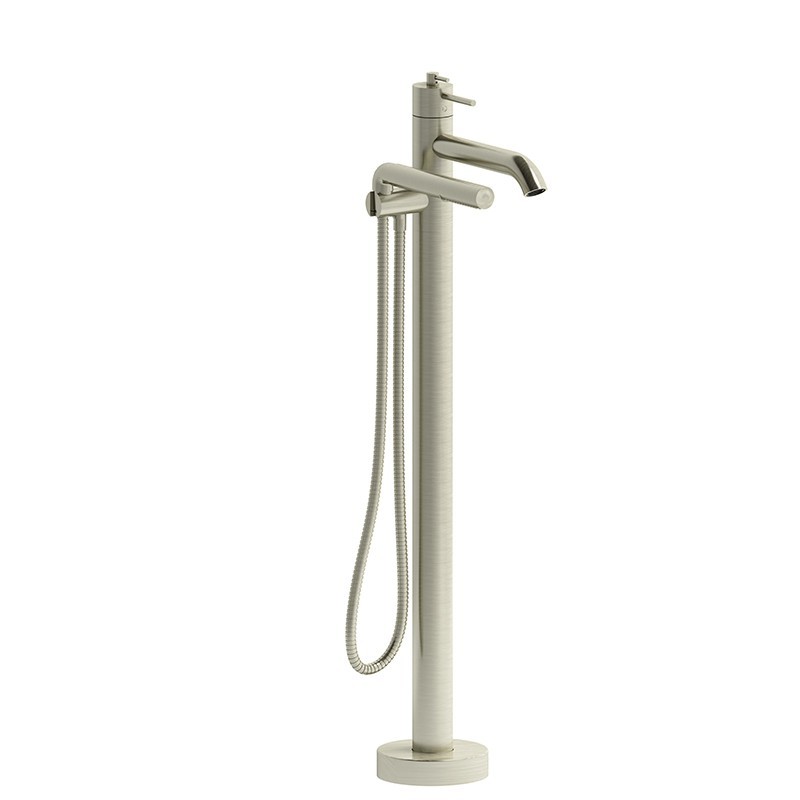 RIOBEL CS39  2-WAY TYPE T (THERMOSTATIC) COAXIAL FLOOR-MOUNT TUB FILLER WITH HAND SHOWER