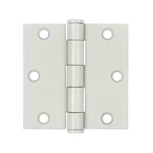 Deltana S35HD10B HD Value Choice for Indoor Applications Steel 3 1/2-Inch x 3 1/2-Inch Square Hinge