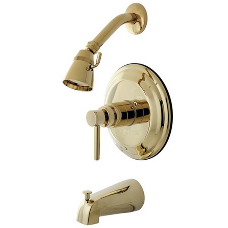 KINGSTON BRASS KB2632DL CONCORD TUB AND SHOWER FAUCET
