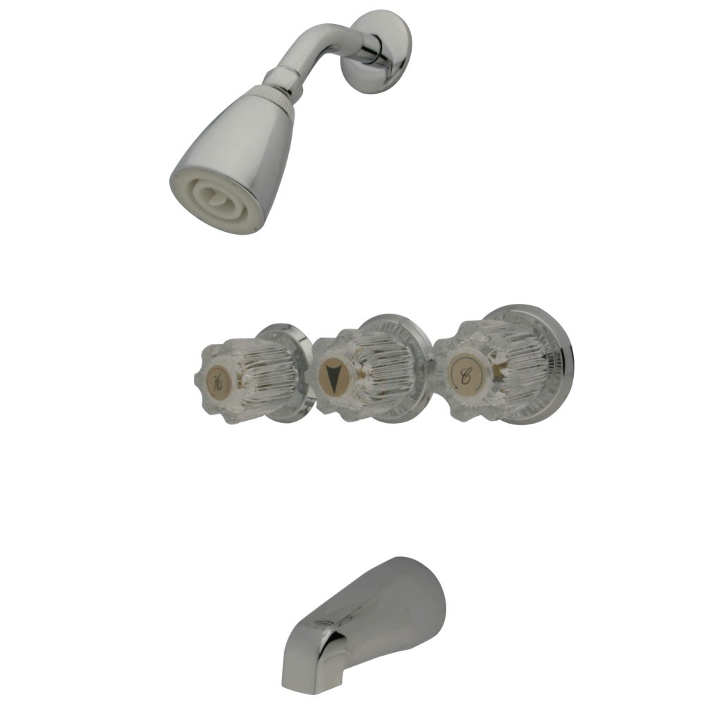 KINGSTON BRASS KB13 TUB AND SHOWER FAUCET