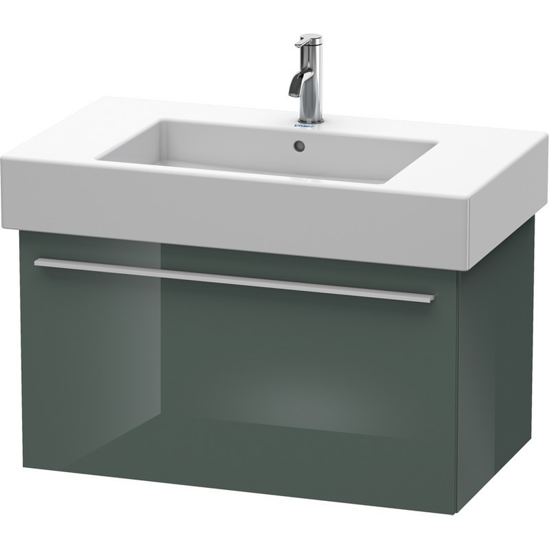Duravit Xl605203838 X Large 31 1 2 18 3 8 Vanity Unit Wall Mounted For Vero 032985 Washbasin Dolomiti Gray High Gloss - What Is Another Word For A Bathroom Vanity Units